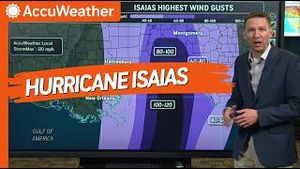 Video post by @accuweather on YouTube