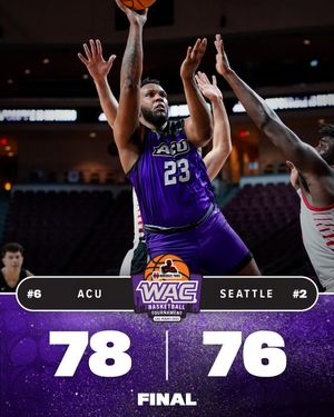 Image post by @ACU_MBB on Twitter