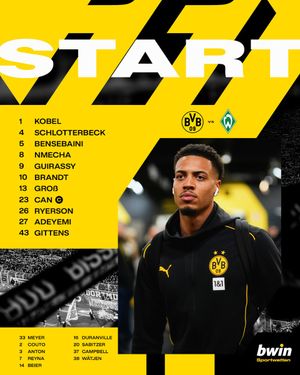Image post by @BVB on Twitter