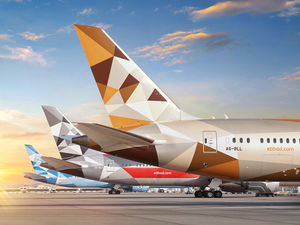 Image post by @etihad on Twitter