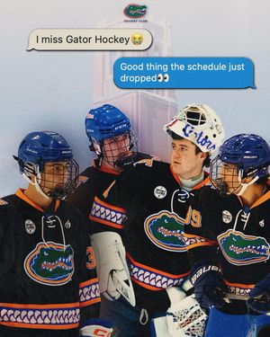 Image post by @ufhockey on Instagram