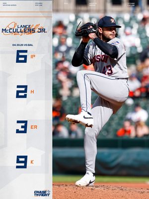 Image post by @astros on Instagram