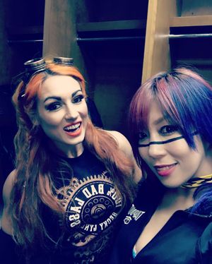 Image post by @beckylynchwwe on Instagram