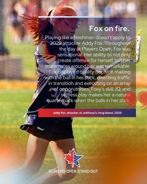 Image post by @openserieslacrosse on Instagram