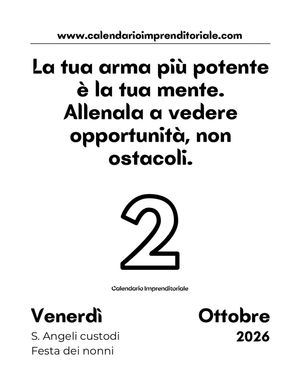 Image post by @calendarioimprenditoriale on Instagram
