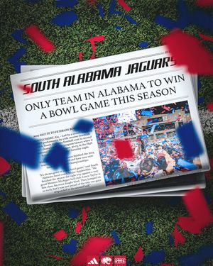 Image post by @SouthAlabamaFB on Twitter