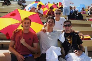 Image post by @SunDevilMTennis on Twitter