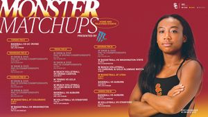 Image post by @USC_Athletics on Twitter