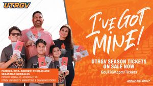 Image post by @UTRGVAthletics on Facebook