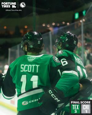 Image post by @txstarshockey on Instagram