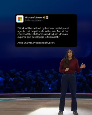 Image post by @microsoftlearn on Instagram