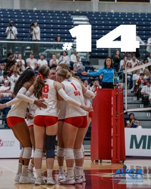 Image post by @sfu_volleyball on Instagram