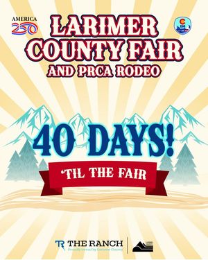 Image post by @LarimerCountyFairAndRodeo on Facebook