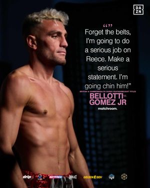 Image post by @MatchroomBoxing on Twitter