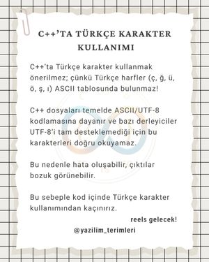 Image post by @yazilim_terimleri on Instagram
