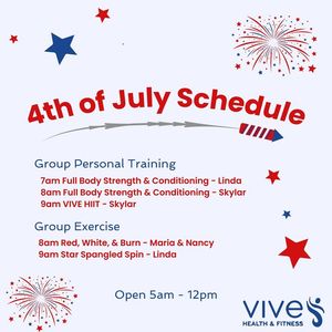Image post by @VIVEHealthFitness on Facebook