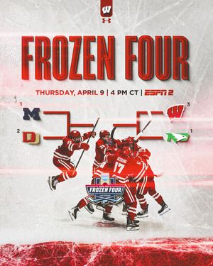 Image post by @BadgerMHockey on Twitter