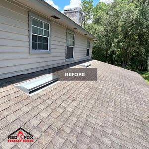Image post by @redfoxroofers on Facebook