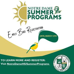 Image post by @notredamewh on Instagram