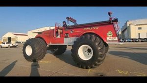 Video post by @VBMonsterFireTruck1 on Facebook