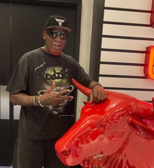 Image post by @dennisrodman on Instagram