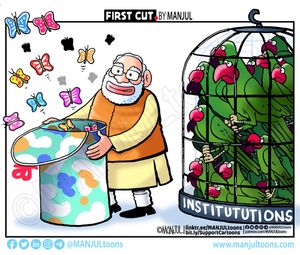 Image post by @manjultoons on Instagram