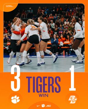 Image post by @clemsonvb on Instagram