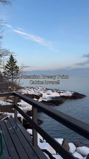Video post by @breezypointcabins on Facebook