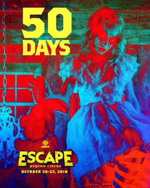 Image post by @EscapeHalloween on Twitter