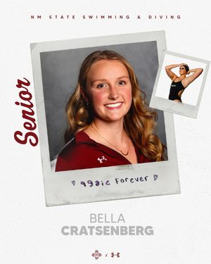 Image post by @nmstateswimdive on Instagram