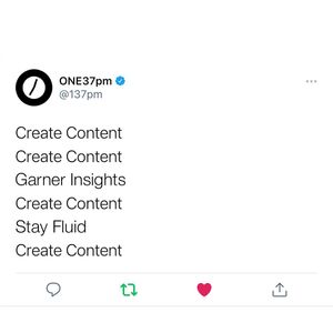 Image post by @one37pm on Instagram