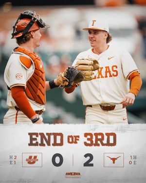 Image post by @TexasBaseball on Twitter
