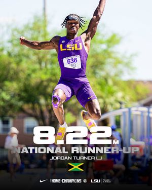 Image post by @lsutrackfield on Instagram