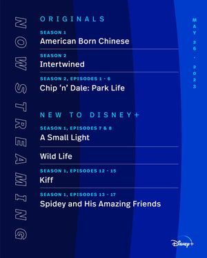 Image post by @DisneyPlus on Twitter
