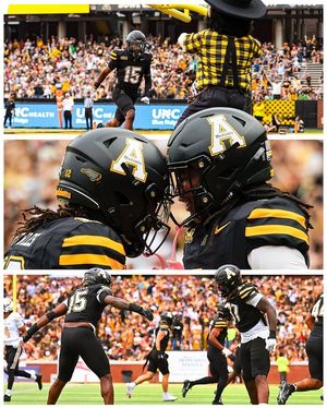Image post by @appstate_fb on Instagram