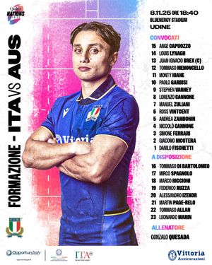 Image post by @italrugby on Instagram