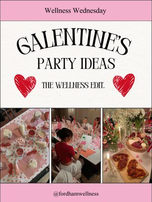 Image post by @fordhamwellness on Instagram