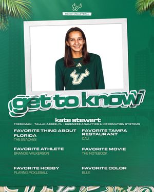 Image post by @USF_BeachVB on Twitter