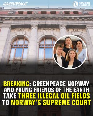 Image post by @greenpeace on Instagram