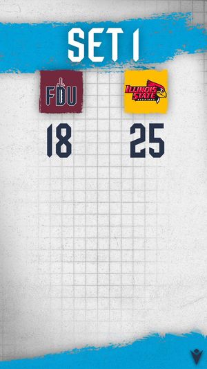 Image post by @FDUKnightsWVB on Twitter