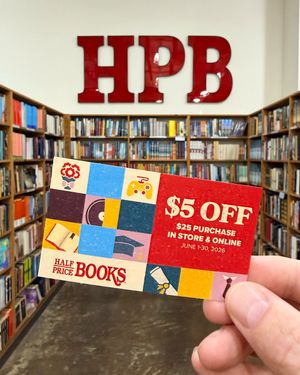 Image post by @halfpricebooks on Instagram