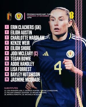 Image post by @scotlandnationalteam on Instagram