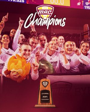 Image post by @CMUGymnastics on Twitter