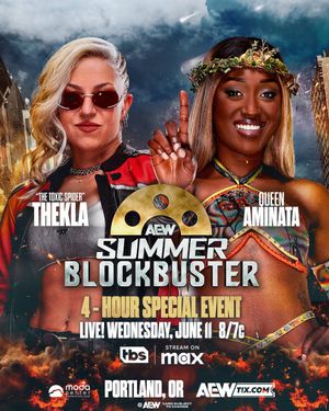 Image post by @AEW on Twitter