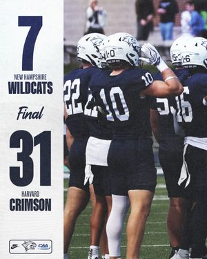 Image post by @unh_football on Instagram