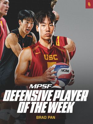 Image post by @uscmensvolley on Instagram