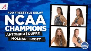 Image post by @AlabamaSwimDive on Twitter