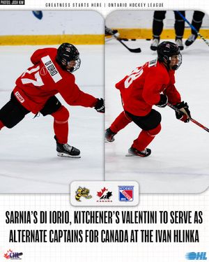 Image post by @OHLHockey on Twitter