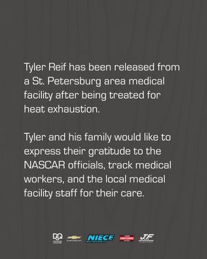 Image post by @NieceMotorsport on Twitter