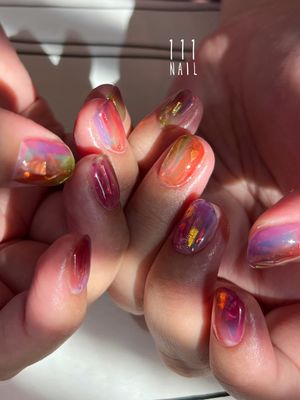 Image post by @111nail_omotesando on Instagram